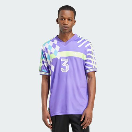 ADIDAS ORIGINALS Nuwave 90s Jersey Purple Rush MEN