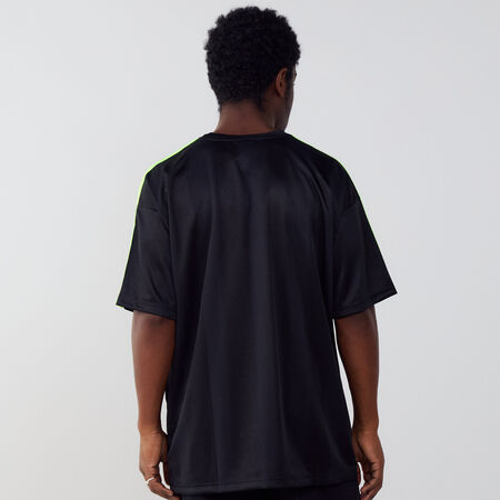 ADIDAS ORIGINALS JERSEY TREFOIL NOIR/VERT HOMME