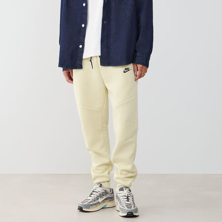 PANT JOGGER TECH FLEECE : BEIGE/NOIR