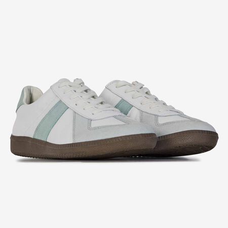 AIGLE EURO TRAINER WHITE/GREEN WOMEN