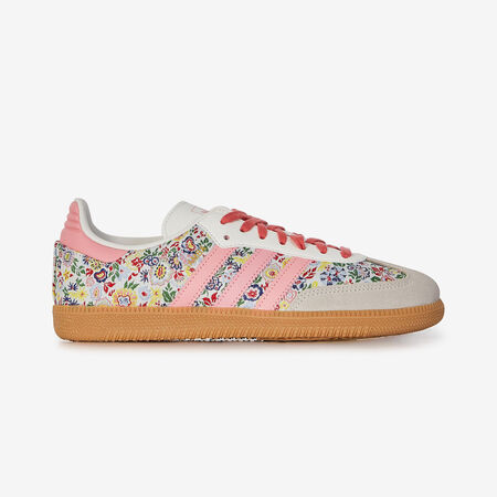 ADIDAS ORIGINALS samba SAMBA OG LIBERTY BEIGE/MULTICOLOURED JUNIOR