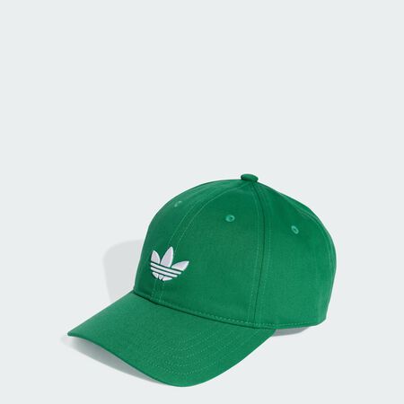 ADIDAS ORIGINALS CASQUETTE BASEBALL CLASSIC TREFOIL GREEN/WHITE MEN