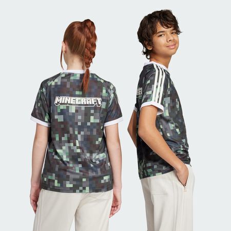 ADIDAS ORIGINALS T-shirt graphique adidas Originals x Minecraft Silver Pebble / Magic Lime / Tribe Green / Legend Ivy JUNIOR