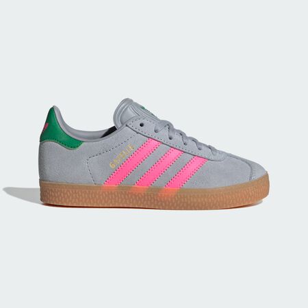 ADIDAS ORIGINALS Chaussure Gazelle Halo Silver / Lucid Pink / Green BÉBÉ