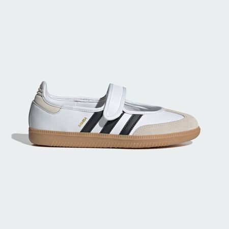 ADIDAS ORIGINALS samba Samba Jane Shoes Cloud White / Alumina / Core Black WOMEN