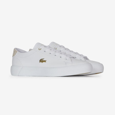 LACOSTE GRIPSHOT SIGNATURE WHITE/BEIGE JUNIOR