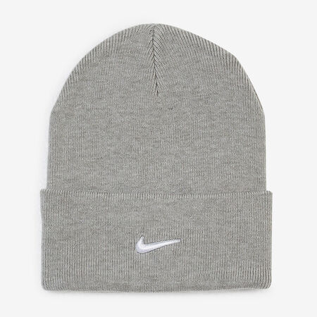 NIKE BEANIE SWOOSH GREY/WHITE MEN