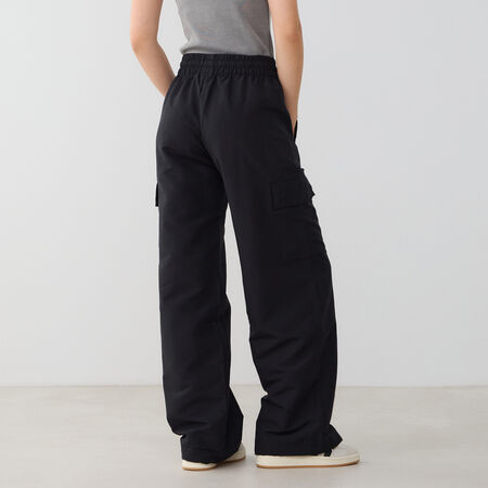 ADIDAS ORIGINALS PANT CARGO ESSENTIAL WOVEN BLACK/WHITE WOMEN