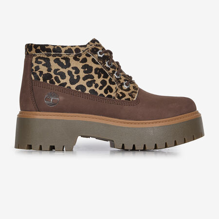 TIMBERLAND STONE STREET CHEETAH BEIGE/NOIR FEMME