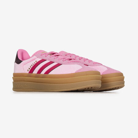 ADIDAS ORIGINALS gazelle GAZELLE BOLD VELVET ROSE/ROUGE JUNIOR