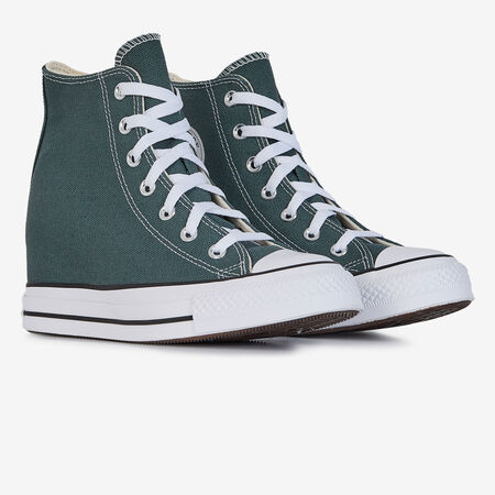 CONVERSE chuck taylor all star CHUCK TAYLOR ALL STAR WEDGE VERT FEMME