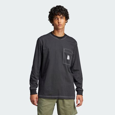 ADIDAS ORIGINALS T-shirt manches longues Wabash Black HOMME