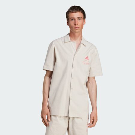 ADIDAS PERFORMANCE Mercedes - AMG Petronas Formula One Team Summer Shirt Beige MEN