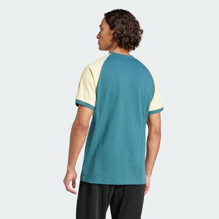 ADIDAS ORIGINALS adidas Originals Cali Tee Tech Green / Almost Yellow / Hazy Orange MEN