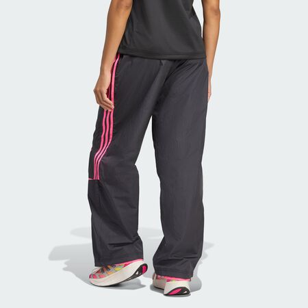 ADIDAS ORIGINALS Pantalon de survêtement oversize Teamgeist Adicolor Black / Semi Lucid Fuchsia FEMME