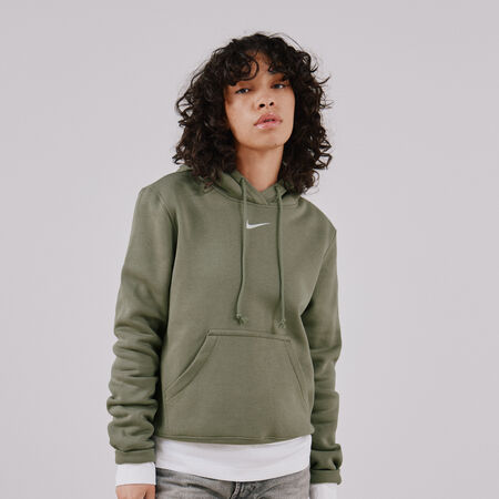 HOODIE CLUB CENTERED LOGO : VERT/BLANC