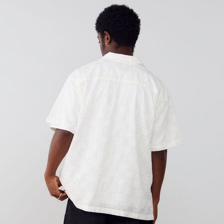 VANS SHIRT WAYSIDE EYELET BEIGE MEN