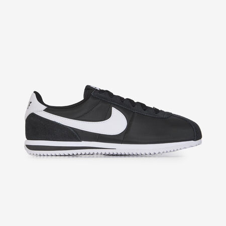NIKE cortez CORTEZ NYLON NOIR/BLANC JUNIOR