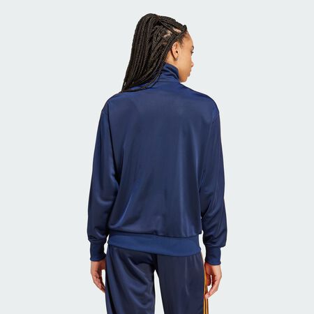 ADIDAS ORIGINALS Veste de survêtement ample Adicolor Classic Firebird Night Indigo / Crew Orange FEMME