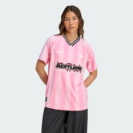 ADIDAS ORIGINALS MAILLOT ADITUFF ROSE/BLANC FEMME
