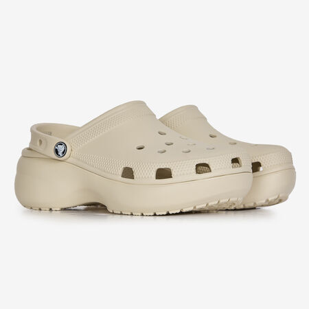 CROCS CLASSIC PLATFORM CLOG WHITE WOMEN