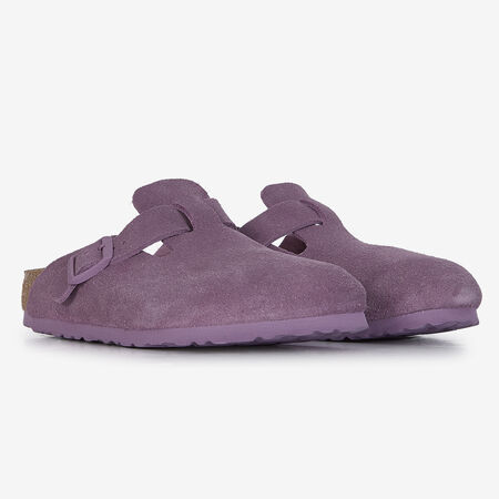 BIRKENSTOCK boston BOSTON SUEDE MAUVE PURPLE WOMEN