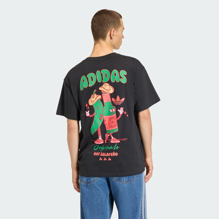 ADIDAS ORIGINALS T-shirt CHILLI PT. 2 Graphic Black HOMME