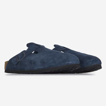 BIRKENSTOCK boston BOSTON SUEDE VARSITY MARINE FEMME