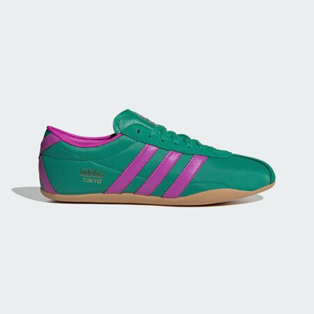 ADIDAS ORIGINALS Chaussure Tokyo Court Green / Purple Burst / Gum FEMME