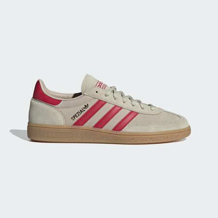 ADIDAS ORIGINALS spezial Handball Spezial Shoes Putty Grey / Team Victory Red / Wonder Beige UNISEX