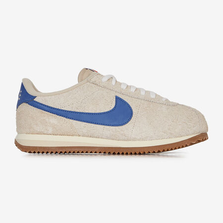 CORTEZ SUEDE : BEIGE/BLEU