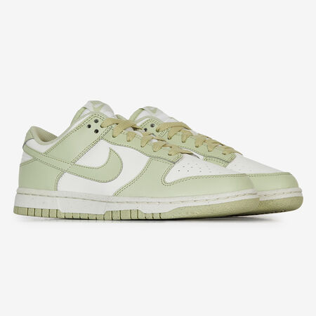 NIKE dunk DUNK LOW NEXT NATURE BLANC/VERT WOMEN
