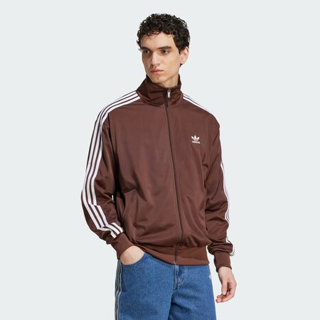 ADIDAS ORIGINALS JACKET FZ FIREBIRD BROWN/BEIGE MEN