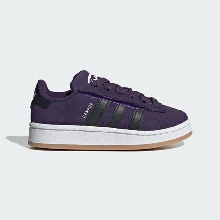 ADIDAS ORIGINALS Chaussures lacets élastiques fermeture confortable Campus 00s Enfants Aurora Plum / Core Black / Cloud White BÉBÉ