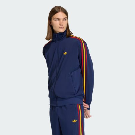 FIREBIRD TRACK TOP : Dark Blue / Crew Yellow / Team Power Red 2