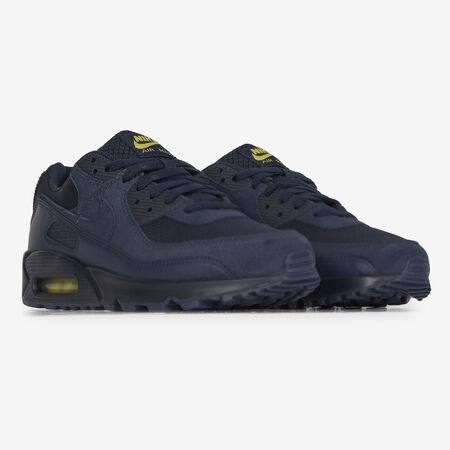 NIKE air max AIR MAX 90 NAVY BLUE/YELLOW MEN