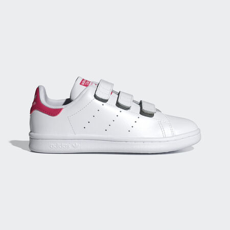 ADIDAS ORIGINALS stan smith Chaussure Stan Smith fermeture confortable Enfants Cloud White / Cloud White / Bold Pink BÉBÉ