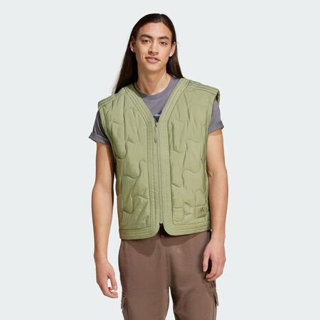 ADIDAS SPORTSWEAR Veste isolante légère Nuganic Tent Green HOMME