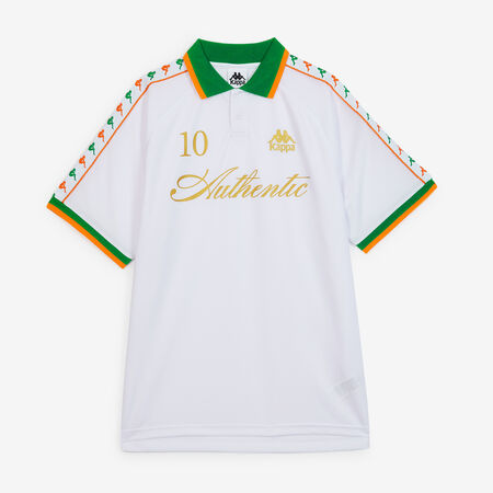 KAPPA MAILLOT 222 BANDA NOTILOX WHITE/GREEN MEN