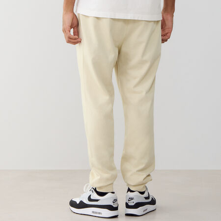 NIKE PANT JOGGER CLUB KNIT BEIGE/BLANC HOMME