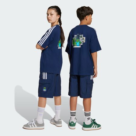 ADIDAS ORIGINALS Short Cargo adidas Originals x Minecraft Enfants Night Indigo JUNIOR