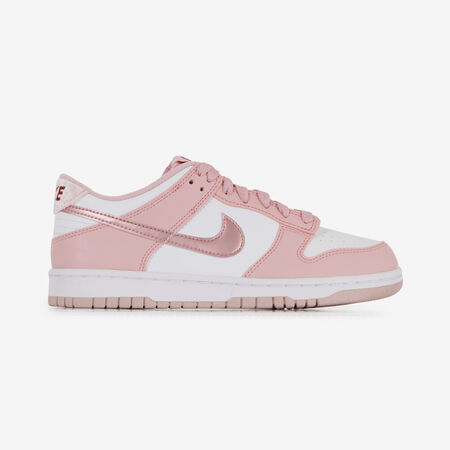 NIKE dunk DUNK LOW PINK VELVET ROSE/BLANC JUNIOR