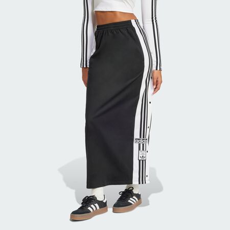 ADIDAS ORIGINALS Adicolor Adibreak Maxi Skirt Black WOMEN