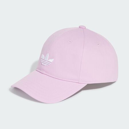 ADIDAS ORIGINALS Adicolor Classic Trefoil Baseball Cap Light Orchid UNISEX
