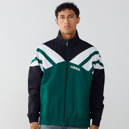 ADIDAS ORIGINALS JACKET FZ TRACKTOP GREEN/BLACK MEN