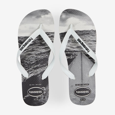 HAVAIANAS HYPE WHITE/BLACK MEN