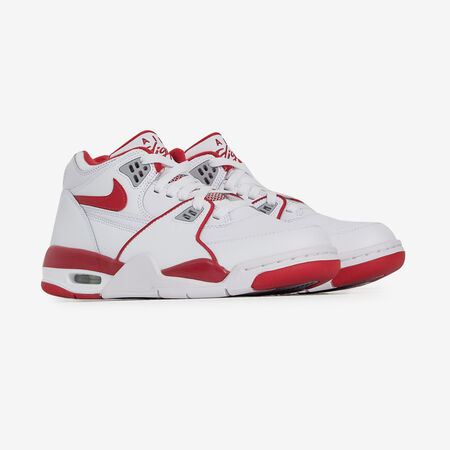 NIKE AIR FLIGHT 89 WHITE/RED JUNIOR