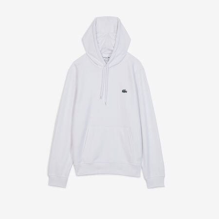 LACOSTE HOODIE CLASSIC LOGO SL BLANC HOMME