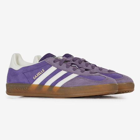 ADIDAS ORIGINALS gazelle GAZELLE INDOOR VIOLET/BLANC FEMME