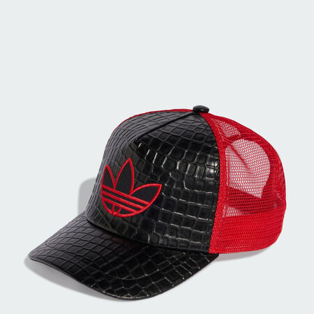 ADIDAS ORIGINALS CROCO TRUCKER CAP Black UNISEX